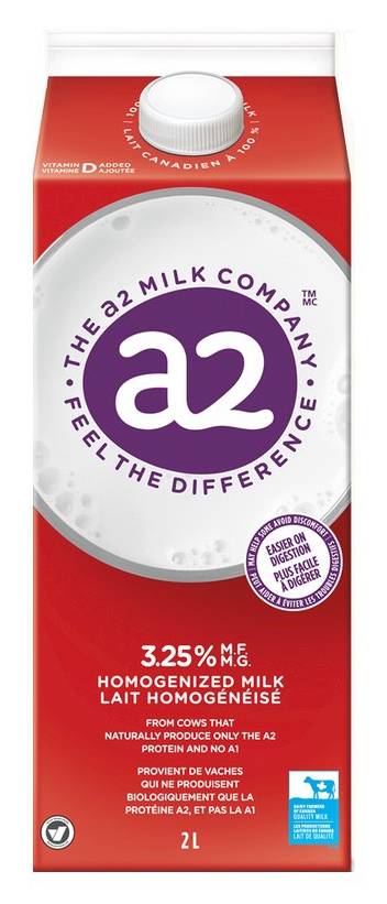 The a2 Milk Company Homogenized Milk (2 L)