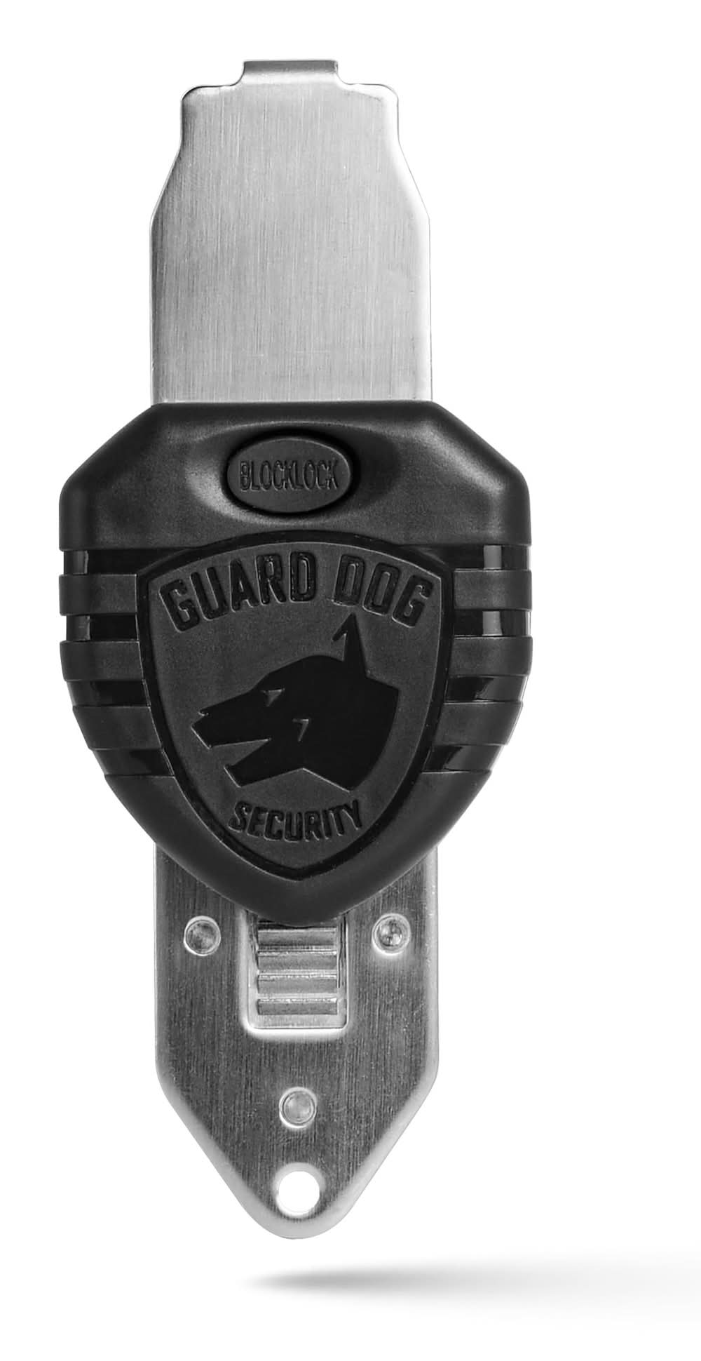 Guard Dog Security 6-in Black Wedge Door Stop