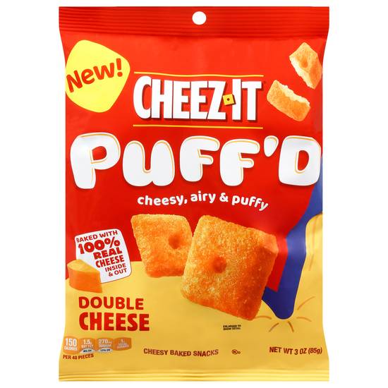 Cheez-It Puff'd Cheesy Baked Snacks (double cheese)