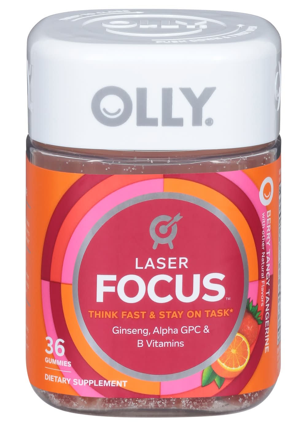 Olly Laser Focus Berry Tangy Tangerine Gummies (2.5 oz)