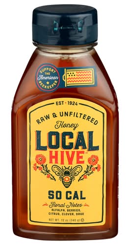 Local Hive So Cal Raw Unfiltered Honey