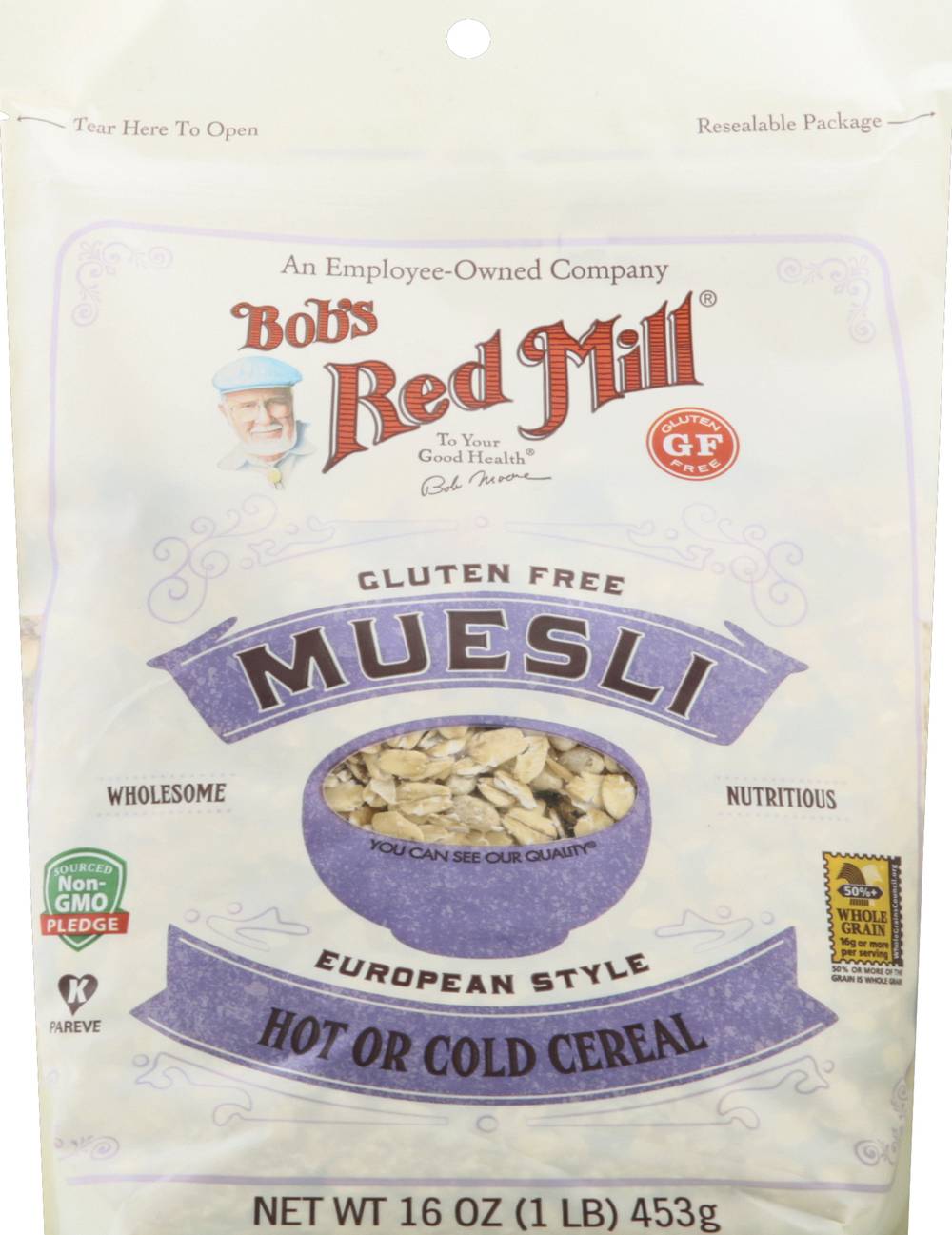 Bob's Red Mill European Style Hot or Cold Cereal Muesli (16 oz)