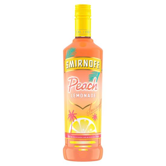 Smirnoff Peach Lemonade Vodka (750 ml)
