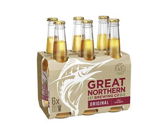 Great Northern Original Lager Bottle 6x330mL