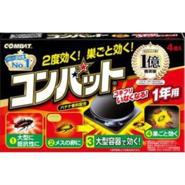 大日本除蟲菊 コンバット1年用 4個