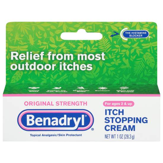 Benadryl Ori Ginal Strength Itch Stopping Cream