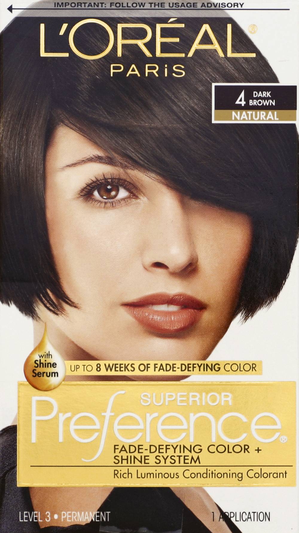 L'Oréal Superior Preference Dark Brown Permanent Color