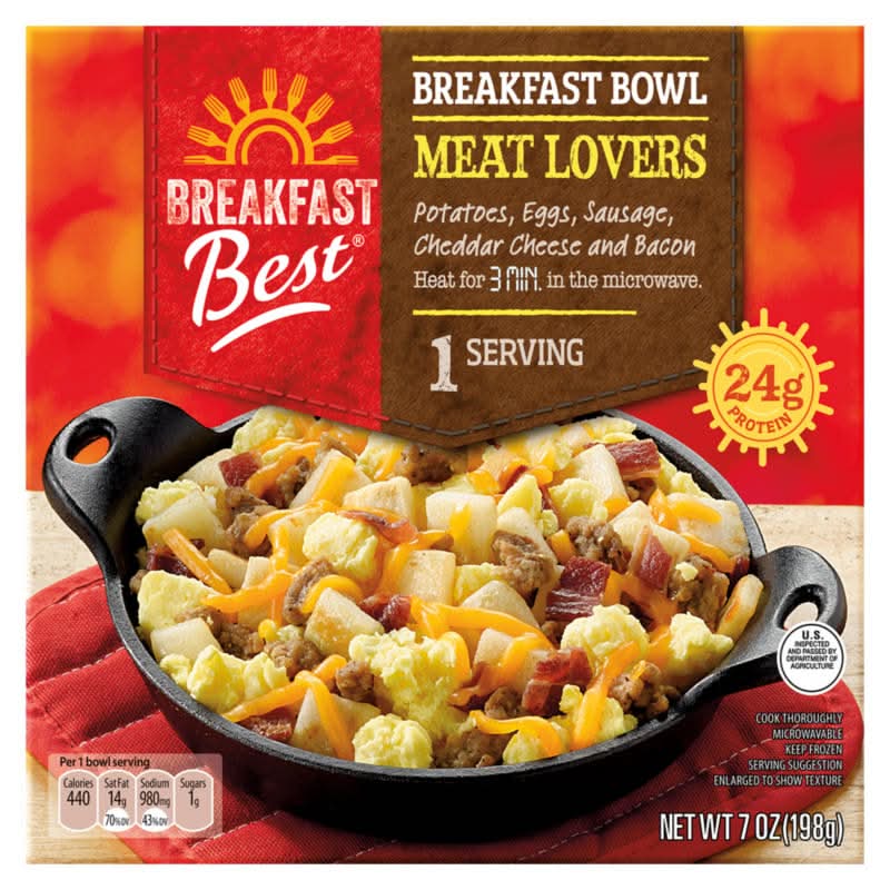 Breakfast Best Meat Lovers Breakfast Bowl (7 oz)