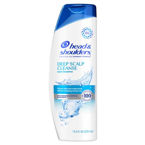 Head & Shoulders Deep Scalp Cleanse 2-in-1 Anti-Dandruff Shampoo & Conditioner, 12.5 OZ
