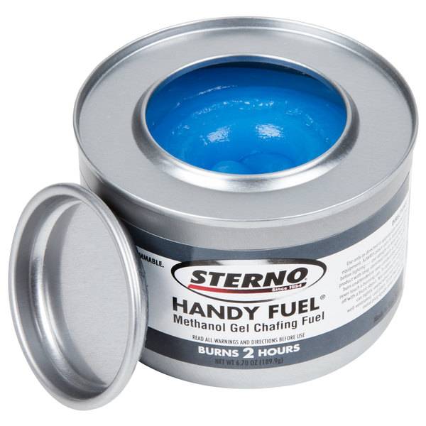 Sterno - Handy Fuel Methanol Gel Chafing Fuel, 2 Hour - 24 Ct (Case of 1)