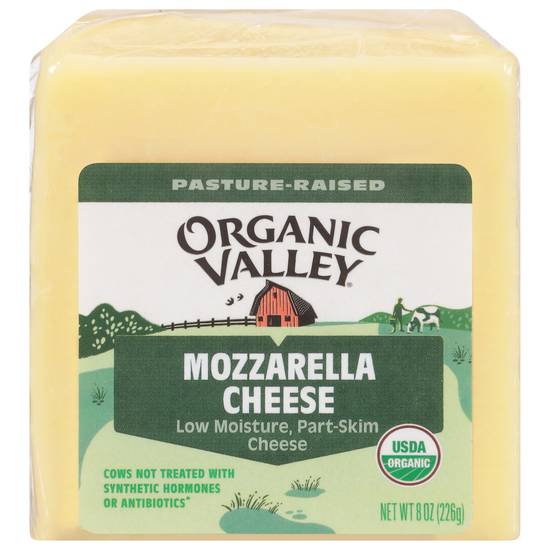 Organic Valley Hand Selected Mild & Creamy Mozzarella Cheese