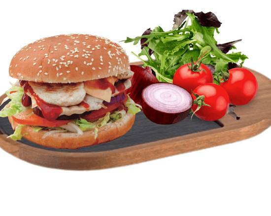 Burger Poulet-Chèvre 🐔🐐
