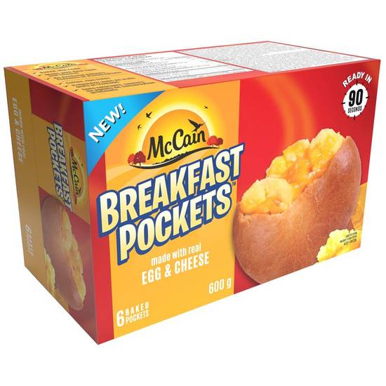Mccain Breakfast Pockets With Egg & Cheese (6 ct)