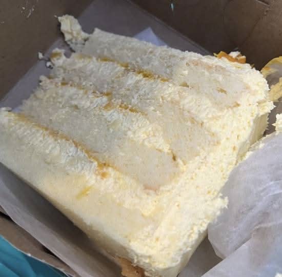 Mango Cream Cake SLICE