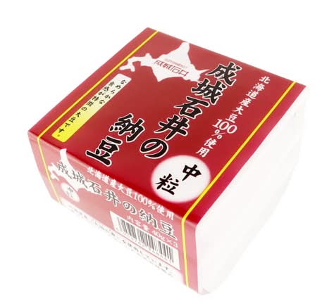 成城石井　北海道産大豆100%納豆　中粒　40g×3　J-441