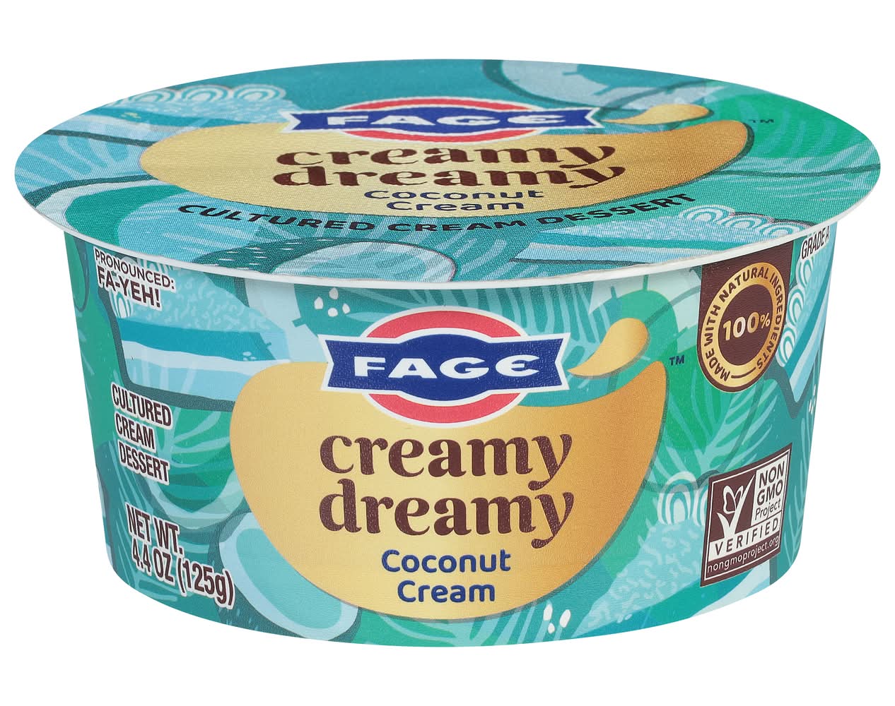 FAGE Creamy Dreamy Cream, Coconut (4.4 oz)