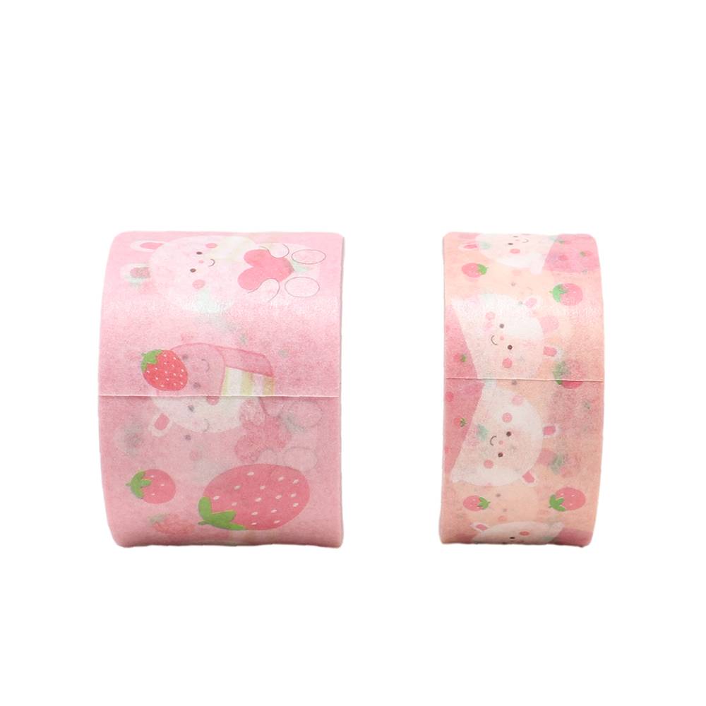 Miniso cintas adhesivas conejo rosa (blister 2 piezas)