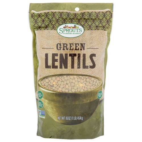 Sprouts Dry Green Lentil Beans