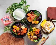 二姐蔬食養生料理九宮格餐盒
