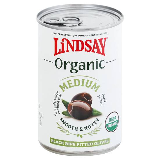 Lindsay Organic Medium Black Ripe Olives (6 oz)