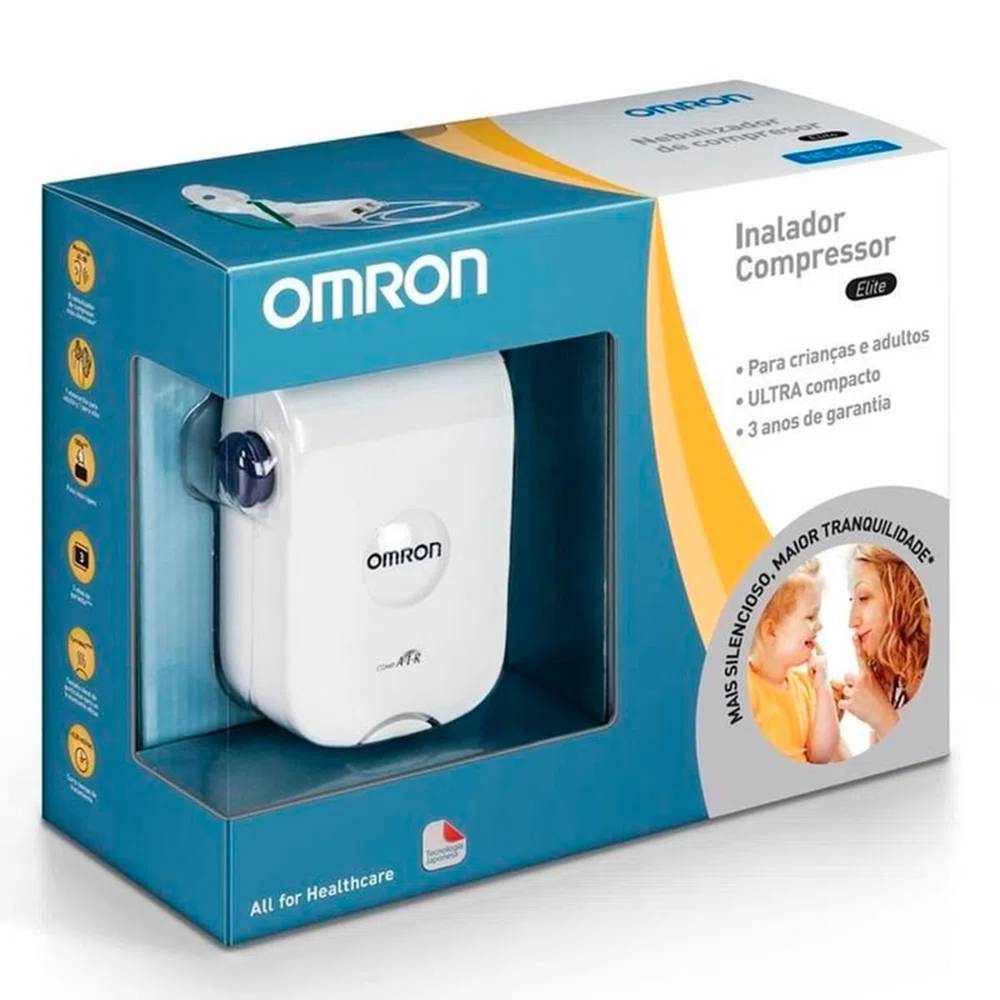 Omron inalador nebulizador compressor elite ne -c803 (1 un)