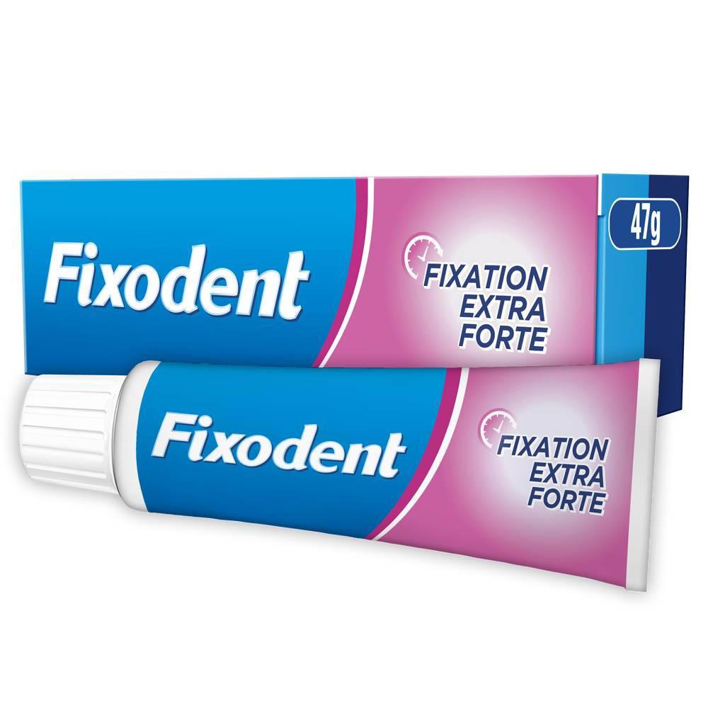 Fixodent - Crème adhésive pour prothèses dentaires (47g)