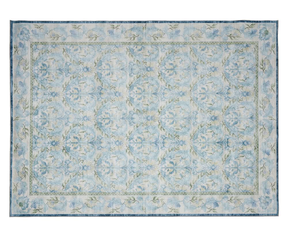 KIRKTON HOUSE 6' X 9' Crystal Print Area Rug, Ivory Trellis