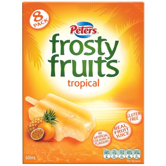Peters Frosty Fruits Tropical Ice Cream