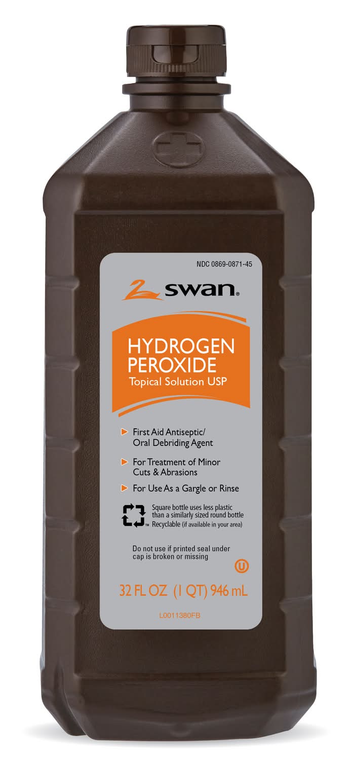 Swan Clear Hydrogen Peroxide 32 Oz