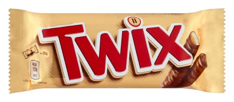 Twix Caramel-Milk Chocolate, Biscuit Snack Bar (2 pack)