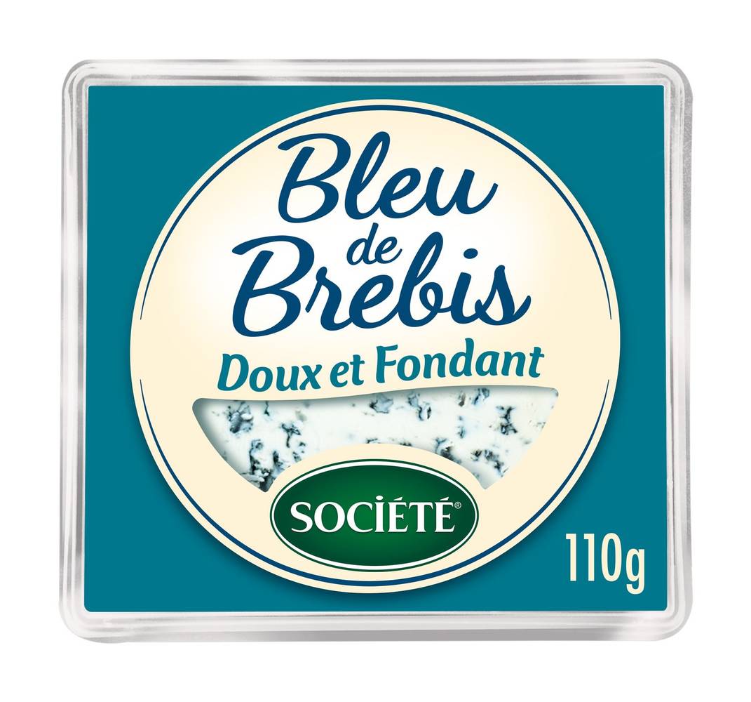 Société - Bleu de brebis doux et fondant (110g)