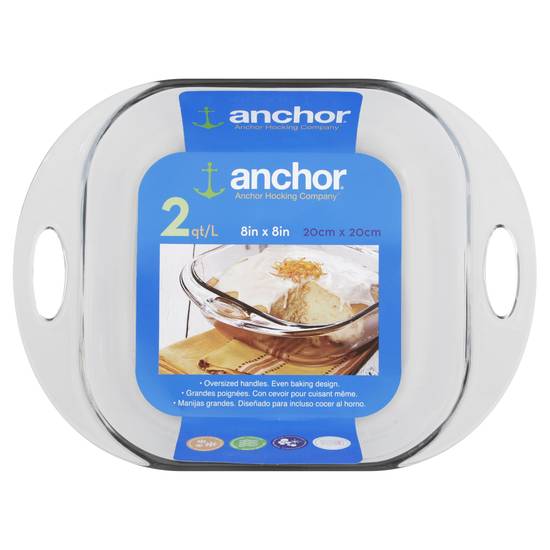 Anchor 2 Quart Oven & Microwave Safe Deep Cake Dish (1 ct)