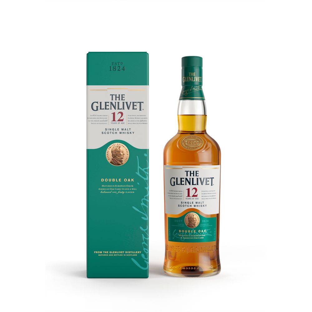 The glenlivet whisky 12 años single malt (700 ml)
