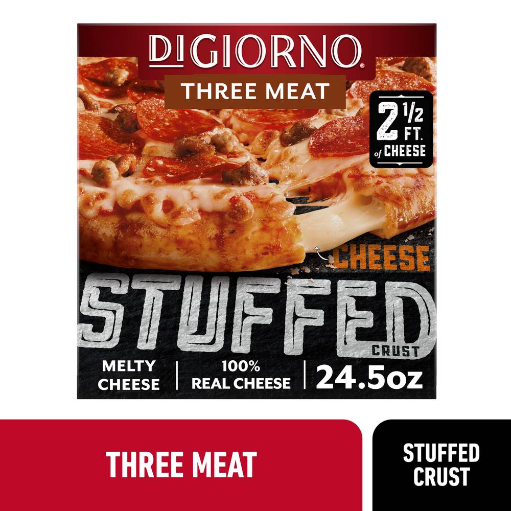 DiGiorno Cheese Stuffed Crust Three Meat Pizza (1.53 lbs)