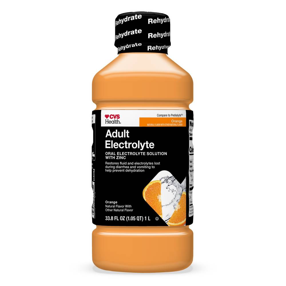 Cvs Health Adult Electrolyte Solution (33.8 fl oz) (orange)