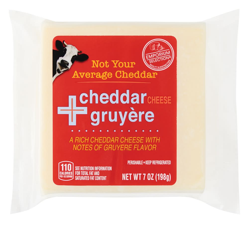 Emporium Selection Cheddar Gruyere Cheese (7 oz)