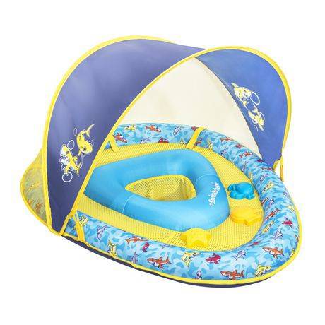 Aqua Float Shark Swimschool Babyboat With Canopy (1 unit)