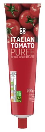 Co-op Double Concentrated Italian Tomato Pur�e 200g