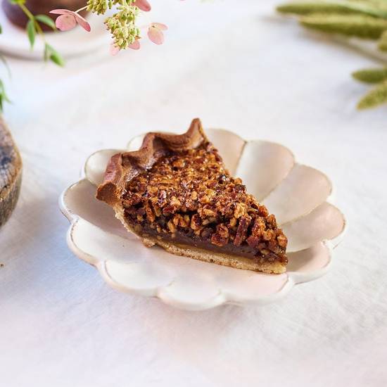 Maple Pecan Pie Slice