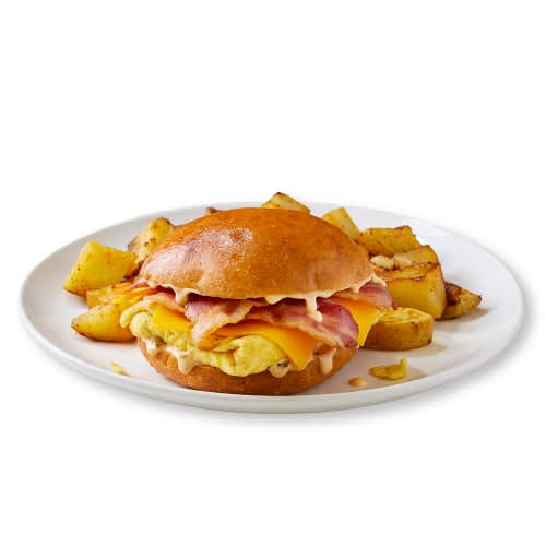 Breakfast on a bun