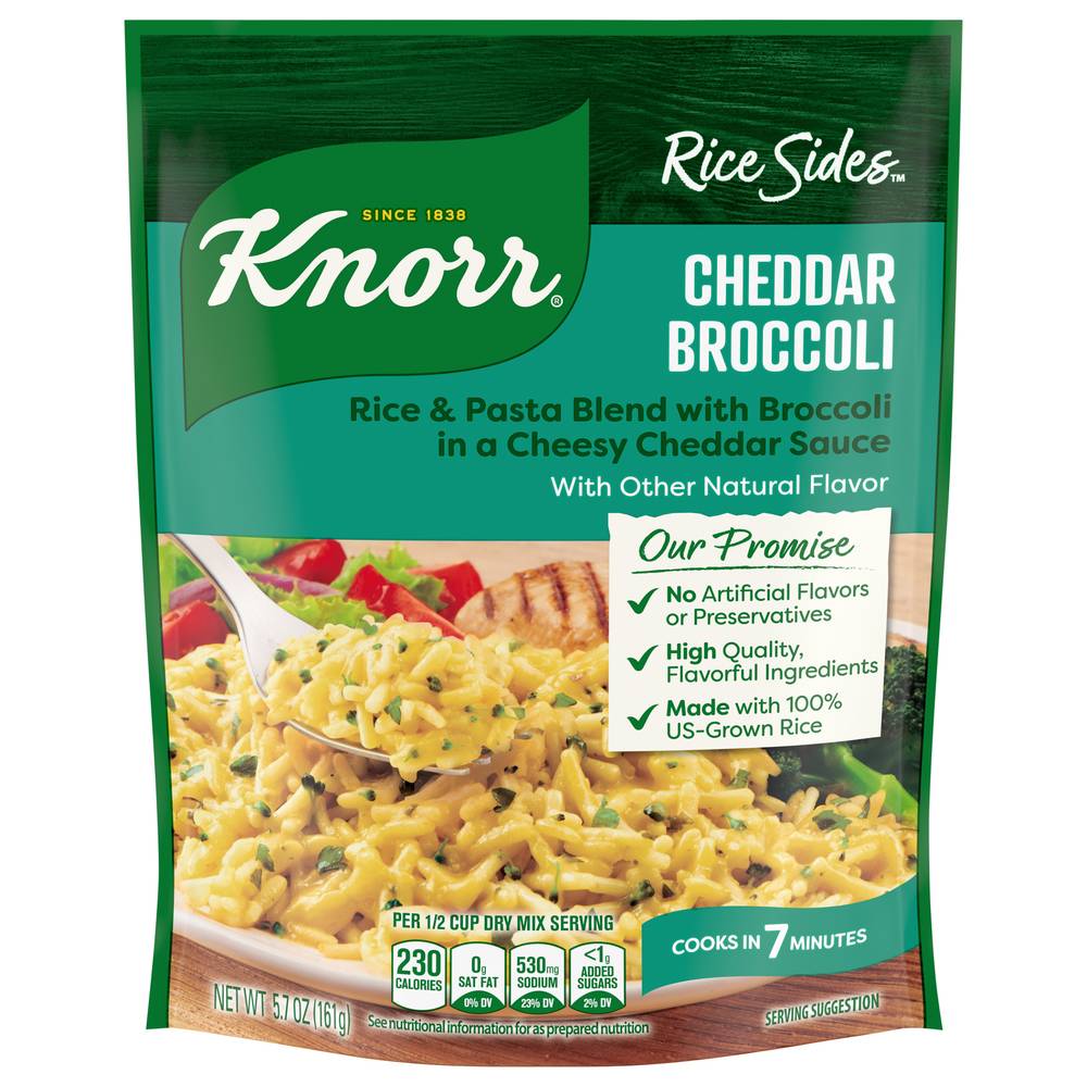 Knorr Rice Sides Cheddar Broccoli Rice & Pasta Blend (5.7 oz)