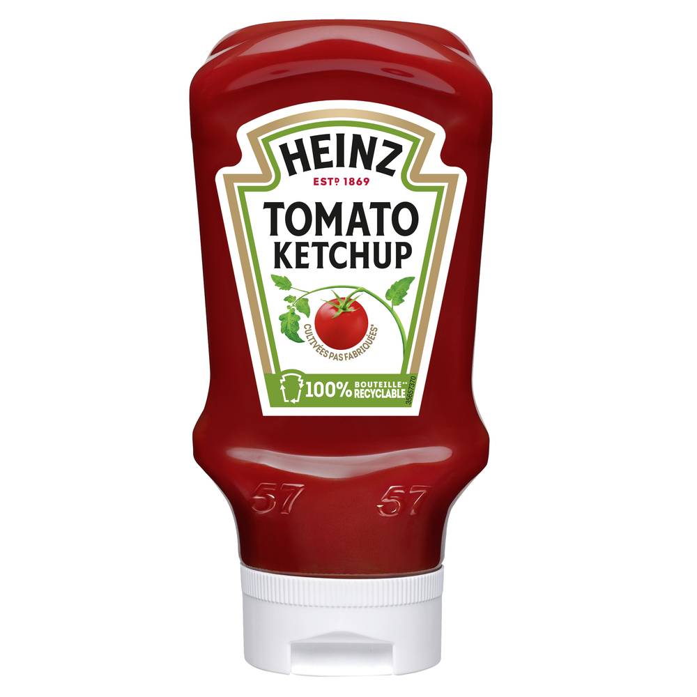 Heinz - Tomato ketchup nature flacon souple (460g)