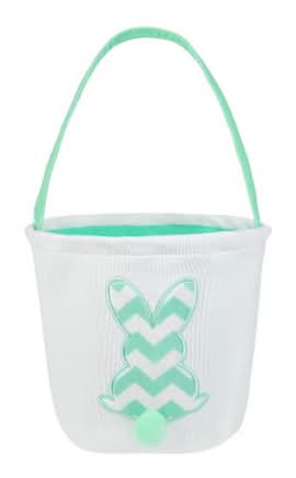 Easter Bunny Icon Bucket Green