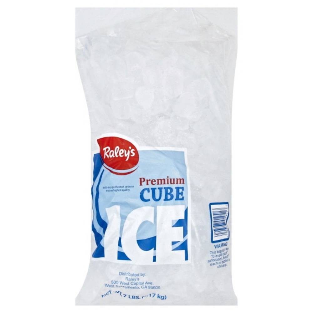 Raley's Premium Cubed Ice (7 lbs)