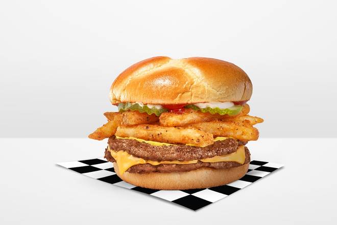 Double Fry Lover's Burger