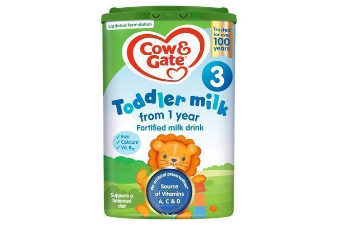 Cow & Gate Toddler Milk 3 Fortified Milk Drink From 1 Year 800g