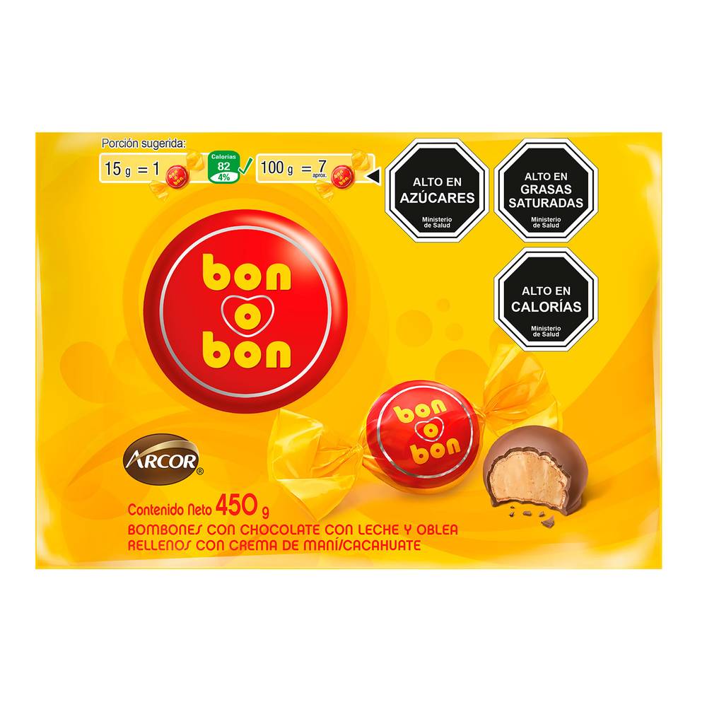 Arcor bombones bon o bon