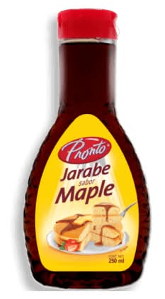 Pronto · Jarabe, maple (250 ml)