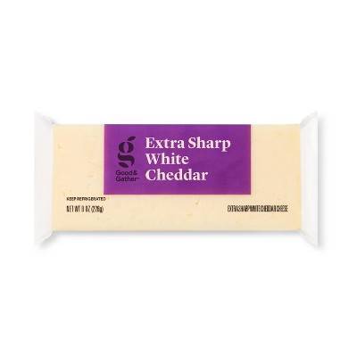 Good & Gather Extra Sharp White Cheddar Cheese (8 oz)