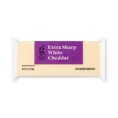 Good & Gather Extra Sharp White Cheddar Cheese